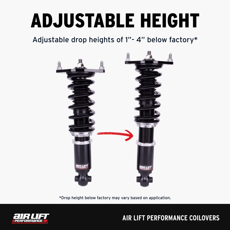 Audi Allroad Coilover Suspension Kit - Front + Rear - Air Lift - 32-way Damping Adjustment - `13-`16